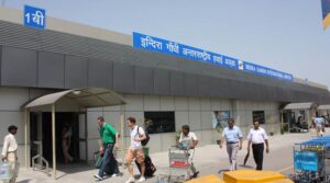 Emergency landing at Delhi airport