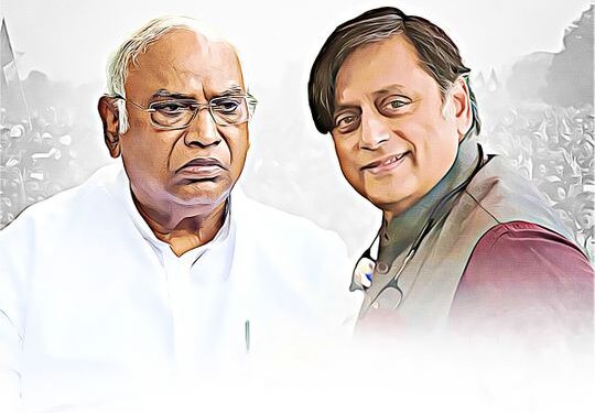कौन बनेगा कांग्रेस अध्यक्ष खड़गे या थरुर ?