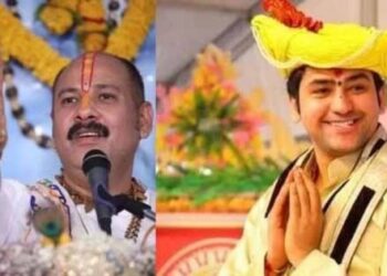 Dhirendra Shastri and Pradeep Mishra