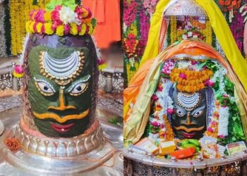 baba mahakal makeup like a groom