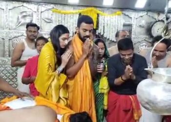 Cricketer KL Rahul Athiya Shetty