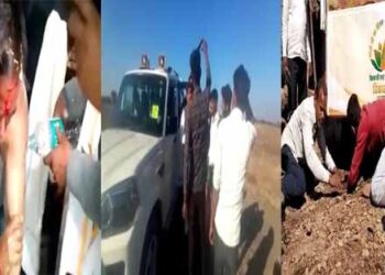 MP विकास यात्रा में खुजली से बेहाल मंत्री वीडियो वायरल