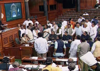 Lok Sabha proceedings adjourned