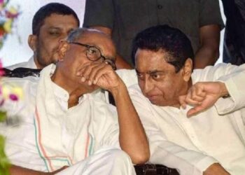 Kamal Nath, Digvijay Singh,
