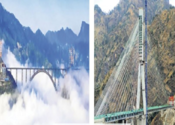 first cable rail bridge