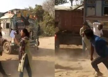 बिहार में बेखौंफ माफिया: जांच करने गई महिला अधिकारी को बाल पकड़कर घसीटा