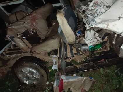 Horrific road accident in Chhattisgarh