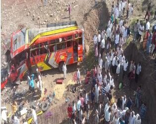 Khargone bus accident