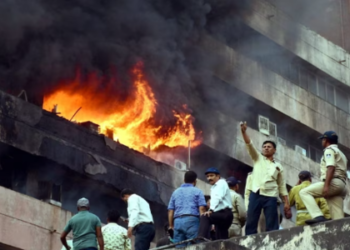 Satpura Bhavan fire