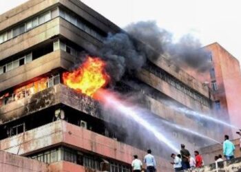 fire in satpura building