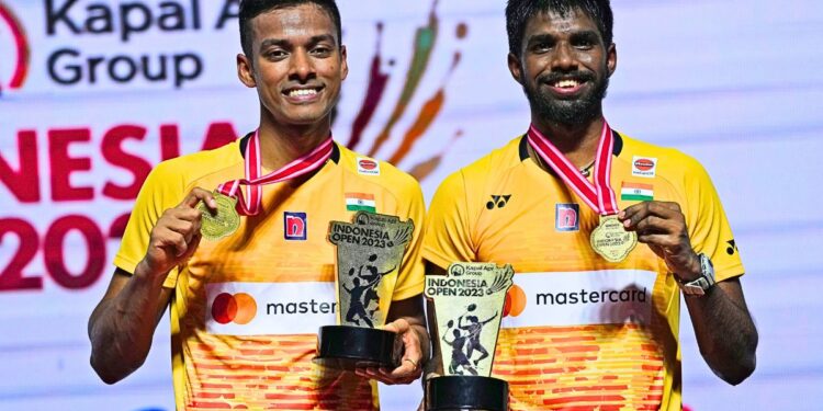 भारत की इस बैंडमिटन जोड़ी ने रचा इतिहास , वर्ल्ड चैंपियन्स को हराकर पहली बार जीता इंडोनेशियन ओपन