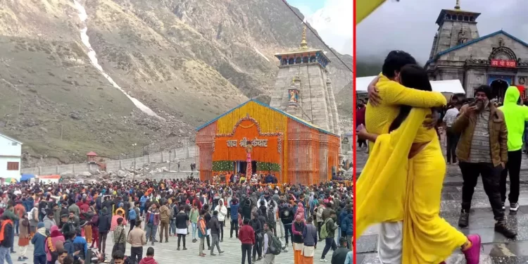 जानें कौन है ये लड़की जिसने केदारनाथ धाम में बॉयफ्रेंड को घुटनों के बल बैठकर किया प्रपोज , अब लोग कर रहे विरोध