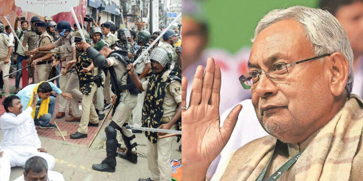 बिहार में प्रदर्शन के दौरान हुई भाजपा नेता की हत्या पर भाजपा में आक्रोष,सीएम पर मामला दर्ज करने की मांग,समिति का गठन भी किया
