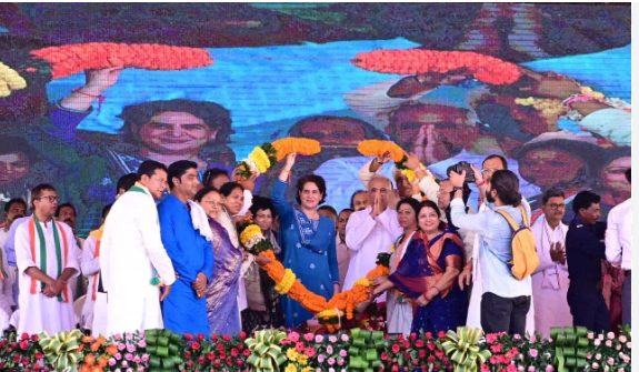 Priyanka Gandhi has promised caste census in Chhattisgarh