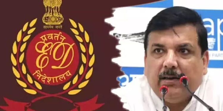 ED Delhi liquor scam Aam Aadmi Party MP Sanjay Singh