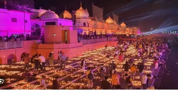 Adhyodhya grand historical festival of lights small Diwali CM Yogi Adityanath
