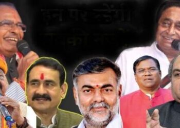 Madhya Pradesh Assembly Election 3 December Counting of votes Chief Minister Former Chief Minister Union Minister