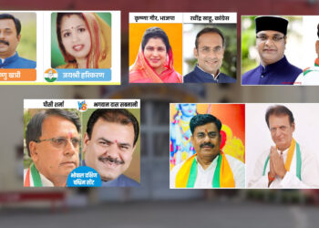 भोपाल की पुरानी जेल में सुरक्षा के बीच रखी EVM, पहरा दे रहे प्रत्याशियों के समर्थक