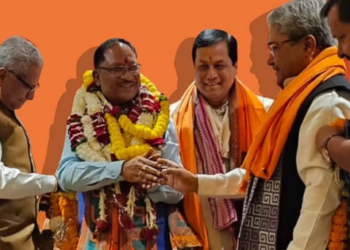 Chhattisgarh BJP Legislature Party meeting Vishnudev with CM