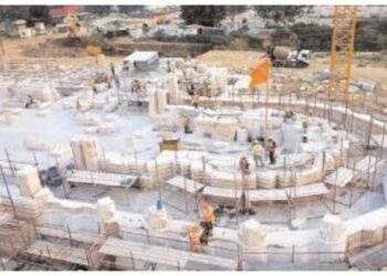 Uttar Pradesh Ayodhya grand Ram temple construction special security of the temple