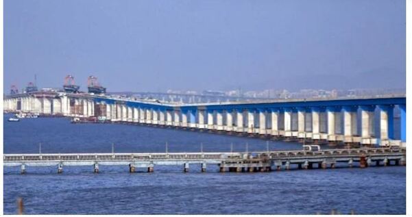inaugurates Mumbai Trans Harbor Link Long Sea Bridge