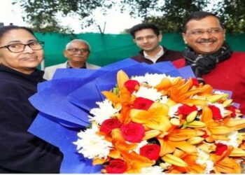 TMC chief Mamata Banerjee India alliance Delhi CM AAP convenor Arvind Kejriwal