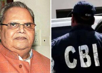 जम्मू-कश्मीर के पूर्व राज्यपाल सत्यपाल मलिक के आवास पर छापेमारी की