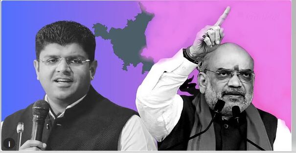 General elections 2024 Earthquake in Haryana politics rift in BJP and JJP coalition government