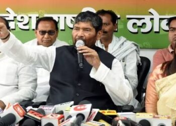 Bihar NDA Chirag seat sharing Pashupati alliance resigns from Modi cabinet