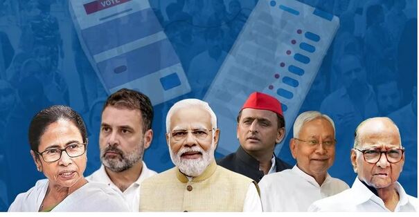 Lok Sabha Elections 2024 Narendra Modi Rahul Gandhi Sharad Pawar NDA and Opposition India Alliance