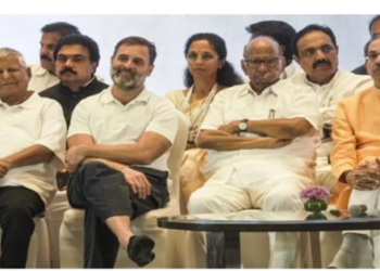 Seat distribution decided in India alliance joint manifesto Rahul Gandhi Nyaya Yatra Akhilesh Yadav Patna Jan Vishwas Yatra concluded