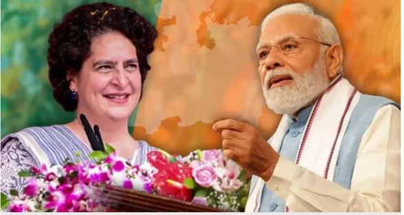 Lok Sabha election second phase PM Narendra Modi campaign Congress Priyanka Gandhi