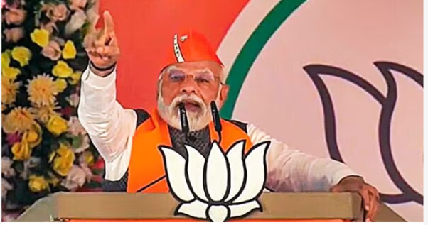 Prime Minister Narendra Modi Damoh Madhya Pradesh Uttar Pradesh Amroha Lok Sabha Election Campaign Alliance