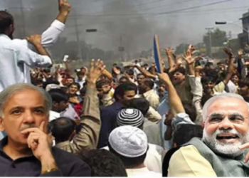 pakistani government army pok public protest price rise electricity