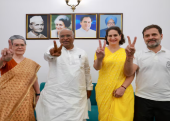Congress is excited about the Lok Sabha election results and assembly elections in three states