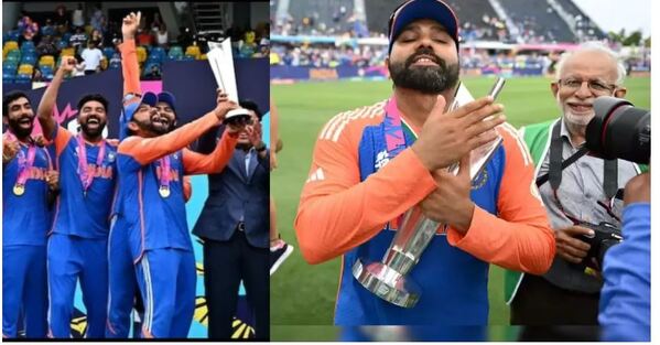 ICCC T20 World Cup 2024 Team India Champion Rohit T20 Retirement