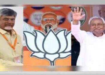 Lok Sabha Elections BJP NDA Constituent Parties Central Government Majority Election Results Narendra Modi PM