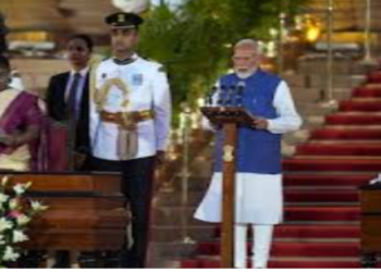 Narendra Modi took oath as the Prime Minister of India for the third consecutive time on 9 June 2024