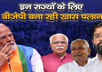 इन राज्यों के लिए BJP बना रही खास पलान