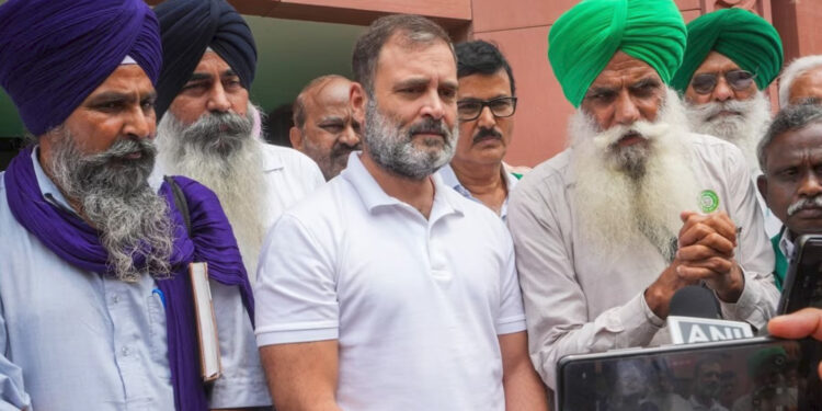 किसान नेताओं ने राहुल गांधी से की मुलाकात; एमएसपी गारंटी कानून पर राहुल ने क्या कहा?