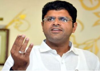Dushyant Chautala is JJP chief and former Deputy CM of Haryana