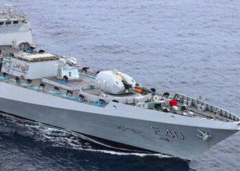 Indian Naval Ship INS Mumbai visits Colombo Port on three-day visit to Sri Lanka