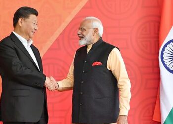 ब्रिक्स समिट : पांच साल बाद मोदी और ​शी जिनपिंग के बीच मुलाकात…