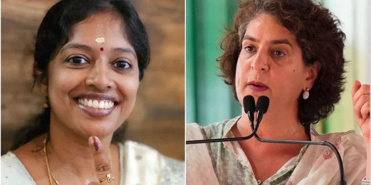 जानें कौन हैं नव्या हरिदास जो वायनाड में देंगी प्रियंका गांधी को चुनौती…!