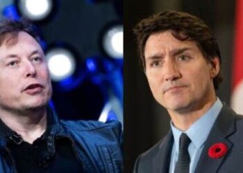 Tesla CEO Elon Musk Canada PM Justin Trudeau