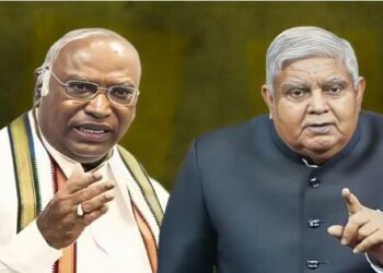 Why does Mallikarjun Kharge repeatedly clash with Jagdeep Dhankhar in Rajya Sabha