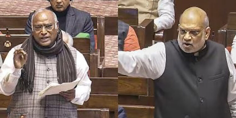 अमित शाह का भाषण: बीजेपी और कांग्रेस के बीच सियासी जुबानी जंग तेज