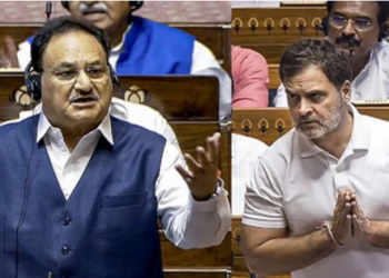 A statement by Leader of Opposition in Lok Sabha Rahul Gandhi in headlines