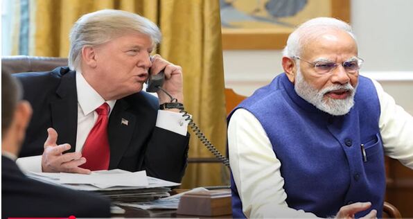 Prime Minister Narendra Modi talks with US President Donald Trump over phone