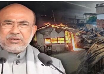 Manipur CM N Biren Singh Home Minister Amit Shah BJP President JP Nadda